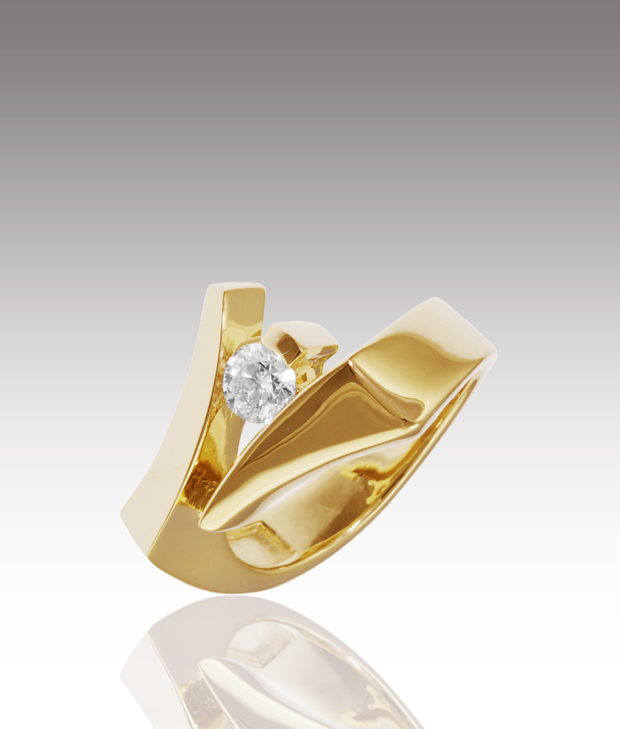 Contemporary Diamond Ring - DBS Fine Jewelers